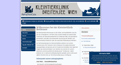 Desktop Screenshot of kleintierklinik-breitensee.at